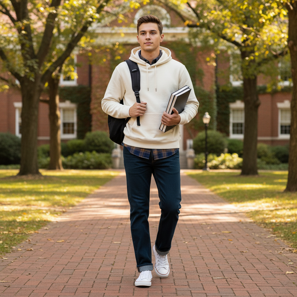 شلوار جین راسته مردانه رانگلر رنگ اقیانوسی با نخ دوخت طلایی مدل JR-OT